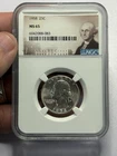 1958 Washington Silver Quarter NGC MS65