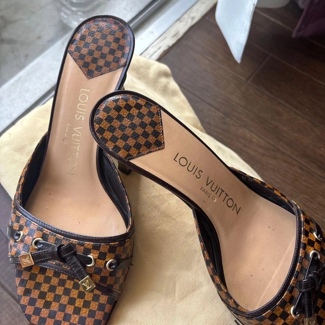 Louis Vuitton Damier Shoes In Women's Sandals & Flip Flops for