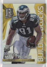 2014 Panini Spectra Building Blocks Gold Prizm 3/25 Jordan Matthews #8 fm0