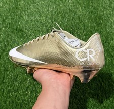 Nike Mercurial Superfly 1 RGN FG SE CR7 Estrella Dorada Metálica Talla 8-11 ENVÍO AHORA