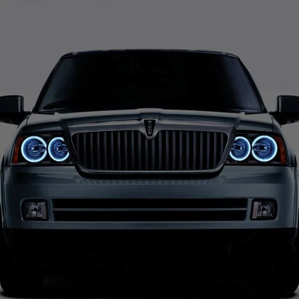 LED Halo Headlights Factory Surface Add On Custom Lights White 2415-001 Foto 4 de 4