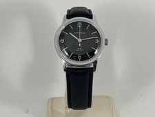 Caravelle vintage 1974 carica manuale quadrante nero - funziona e tiene il tempo