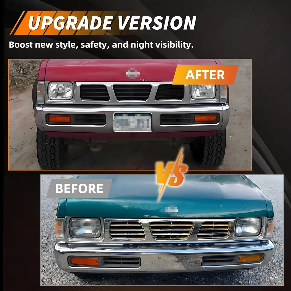 Комплект отделки противотуманных фар для пикапа Nissan 93-95 Pathfinder 1995-97 годов выпуска слева и справа 2 шт. - Изображение 2 из 4