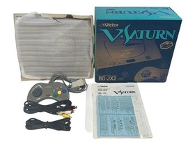 Sega Saturn Console V Saturn RG JX2 With Box and Manual