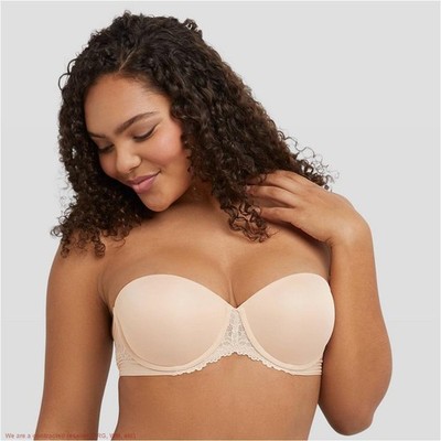 Maidenform Women's Strapless Push-Up Bra SE1102 - Paris Beige 34B *SEE DEAL!!!*
