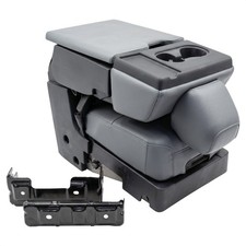 Vinyl Front Center Jump Seat Console Armrest 2 Dr Ford Super Duty 2023-2026 Oem Vinyl Front Center Jump Seat Console Armrest 2 Dr Ford Super Duty 2023-2026 Oem