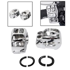 Handlebar Control Switch Housings For Harley Touring Electra CVO Road Glide King