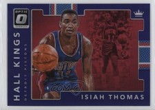 2017-18 Panini Donruss Optic Hall Kings Purple Prizm Isiah Thomas #11 HOF 7sw