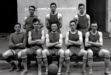 1930s Basketball Team Group Photo 4x6 reprint Gay Estate Collecttion
