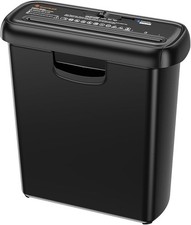 Bonsaii Aktenvernichter Aufsatz, 6 Blatt Streifenschnitt Schredder