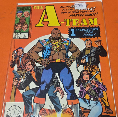 Marvel Comics The A-Team #1 Collector's Item 1984 Copper Age Comic Book