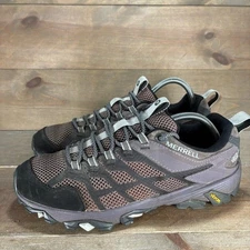 merrell moab FST 2 womens size 9.5 shoes purple athletic hiking sneakers