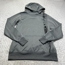 Klim Technical Riding Gear Vista Hoodie Gray Fleece High Neck Womens Size Medium