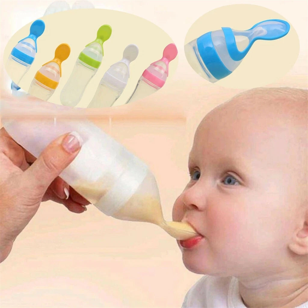 Baby Spoon Bottle Feeder Silicone for Feeding accessories Newborn