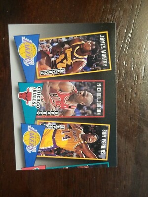 1993 Skybox School Ties Michael Jordan James Worthy Perkins sharp corners/edges 