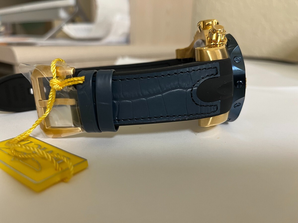 Invicta Venom Gen III Men's 52mm Blue / Gold Chronograph