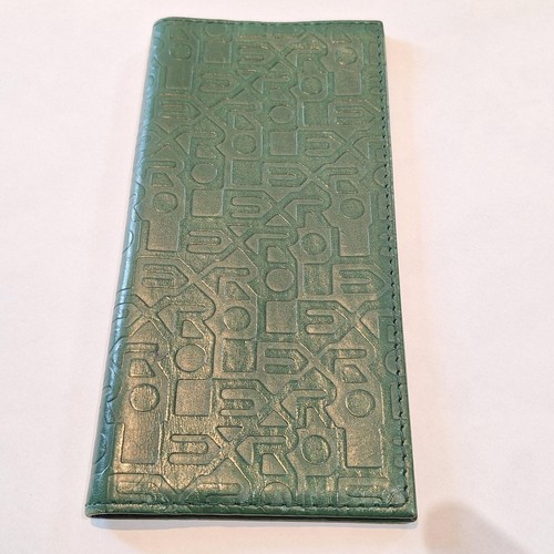 ROLEX Leather Monogram Address Book Wallet - Picture 2 of 6