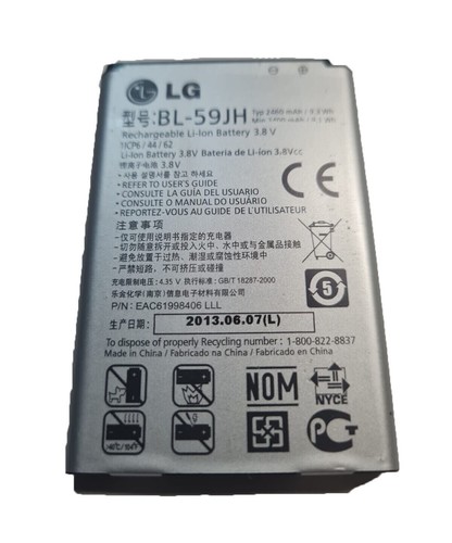 Batterie BL-59JH pour Enact VS890 Lucid 2 VS870 Optimus F3 VM720 MS659 P715 F3 OEM - Photo 7 sur 12