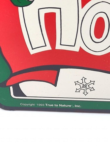 Vtg 1993 True to Nature Frosty the Snowman Happy Holidays Xmas Decoration Sign - Picture 3 of 5