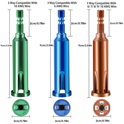 Universal Wire Twisting Tool for Wire Cable Cable Connector Stripping Twister