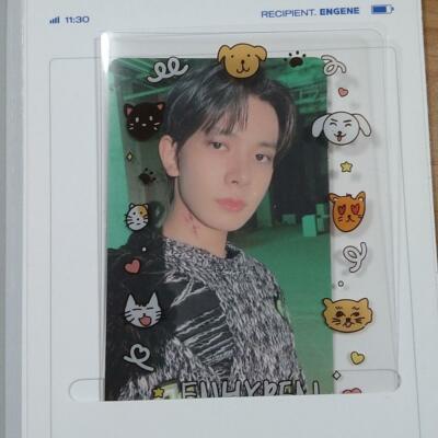 enhypen memories ヒスン ENHYPEN HEESEUNG Memories : Step 1 Official Photocard DVD
