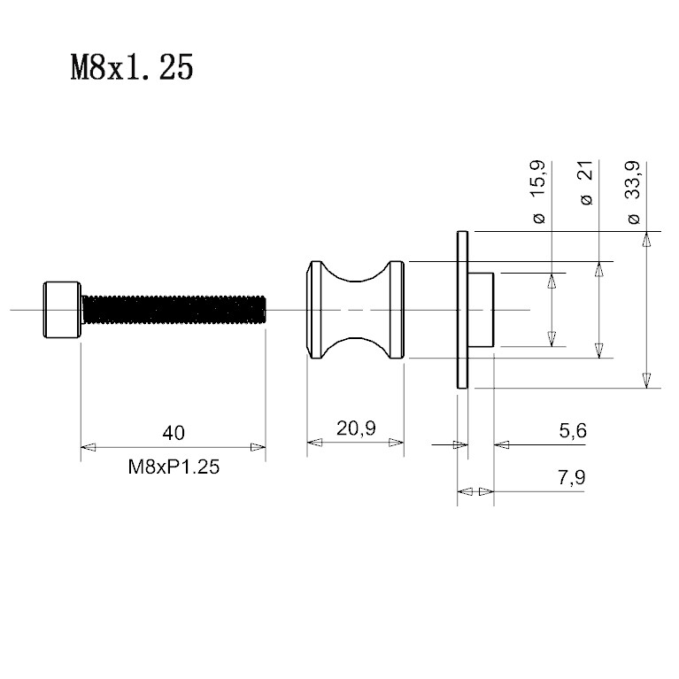 8mm Swing Arm Spools For Honda CBR 1000RR 600F4i 600RR 900RR 929RR