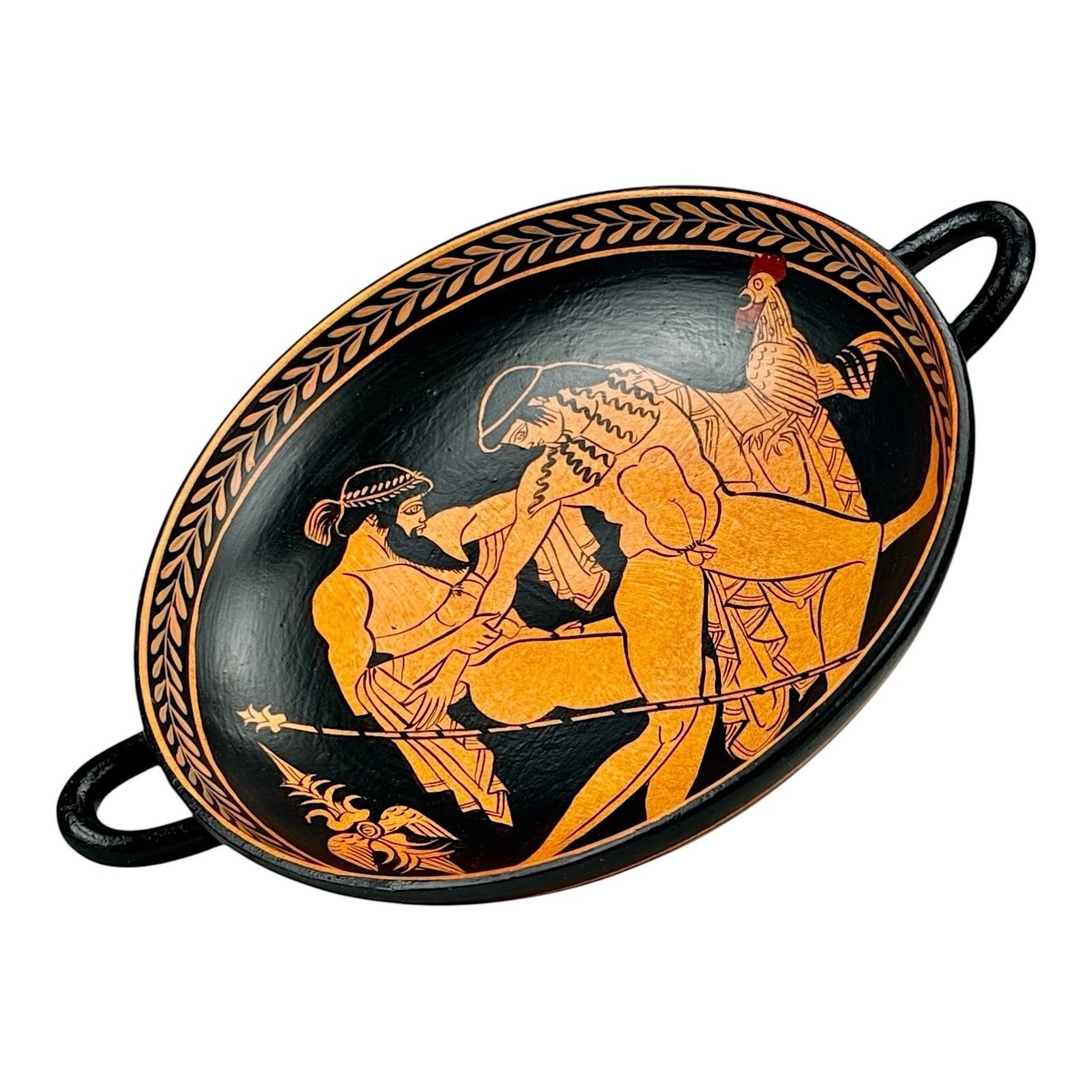 God Zeus seizes Ganymedes Kylix Homosexual Gay Love Ancient Greek