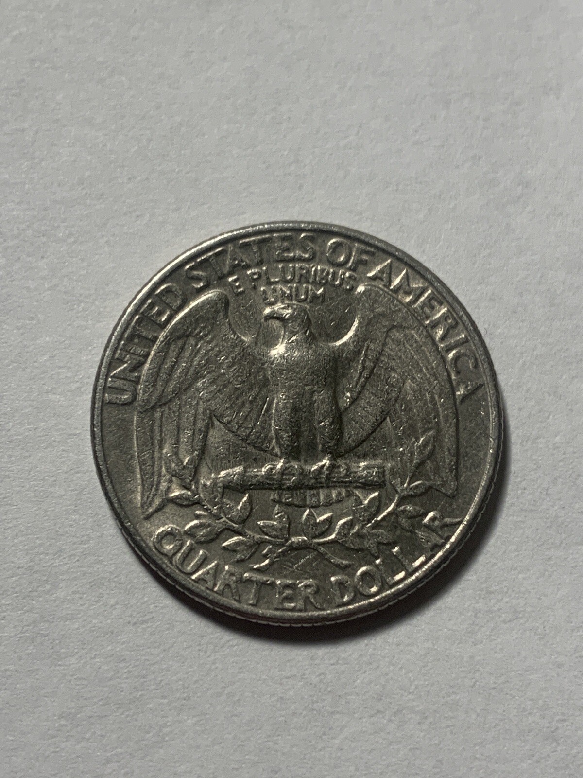 1983-p spitting eagle washington quarter mint error variety die clash ...