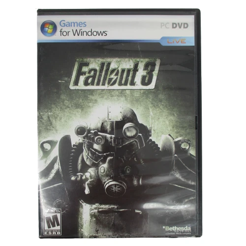 Fallout 3 PC Video Game PC DVD Games For Windows Excellent Disc