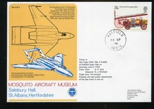 1974 Mosquito Aircraft Museum De Haviland  Cover  Hatfield H/S 
