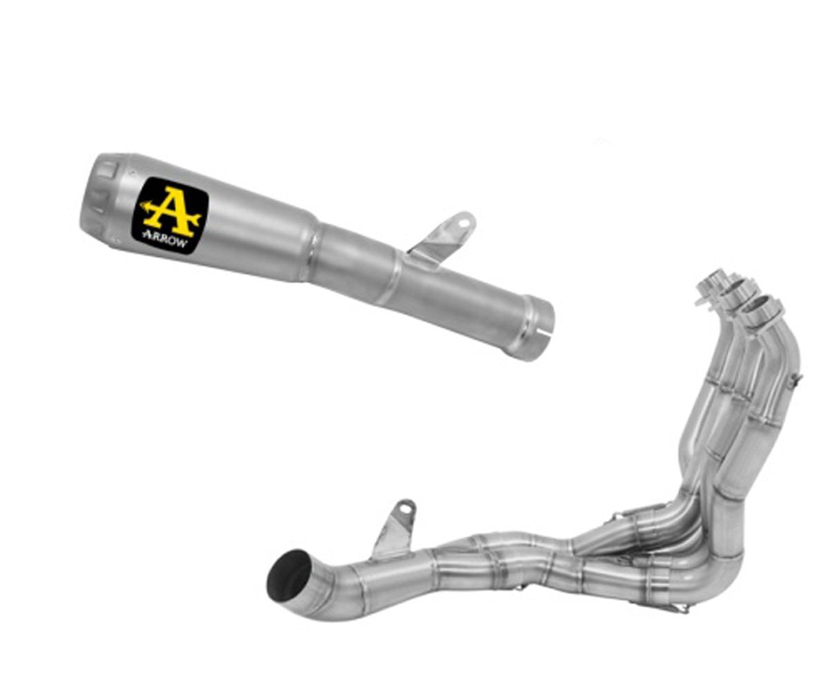 cbr1000rr-r arrow exhaust スリップオン　sc82 ARROW Honda CBR1000RR/R (2020+) Titanium Slip-on Exhaust – 2Wheels