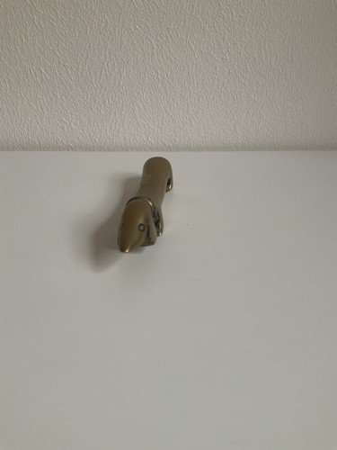 Dackel Figur von Walter Bosse, massiv Messing - Bild 3 von 10