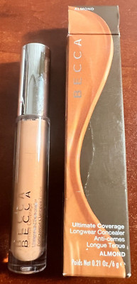 Becca Ultimate Coverage Longwear Concealer Almond 0.21 Ounce NIB free, shipping