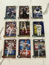 (9) 2025 Topps Series 1 Card Lot Free Ship RC Ryan Bliss Jace Jung Turang RC