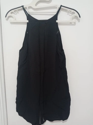 Bardot Black Singlet BNWT Size 6 - Picture 2 of 4