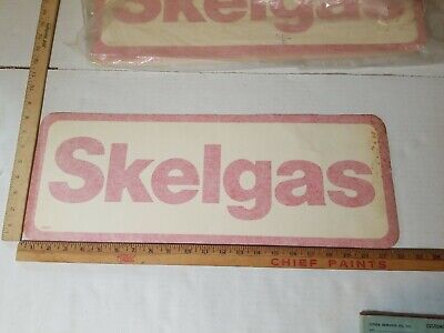 Vintage Reproduction Trailer SKELGAS PROPANE TANK Decal Sticker