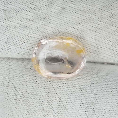 4.46 Cts Best Color Pink Sade Natural Morganite - Oval Cab....!!!!! - Picture 2 of 2