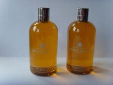 Molton Brown New  2 x 300ml Bottle Invigorating Suma Ginseng Bath & Shower Gel