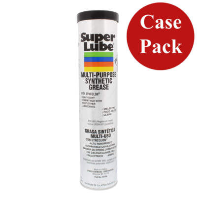 #ad #ad Super Lube Multi Purpose Synthetic Grease w Syncolon 14.1oz Cartridge *Case of $309.12