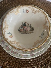 Vintage Rosenthal Group Courting Couple porcelain  bowl  made in Germany
