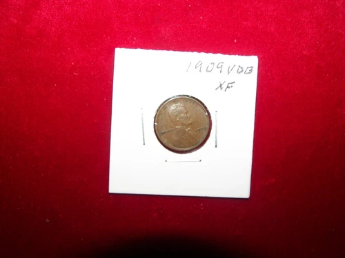 1909 VDB XF Lincoln Wheat Penny Cent a Collectible Coin Ships Free