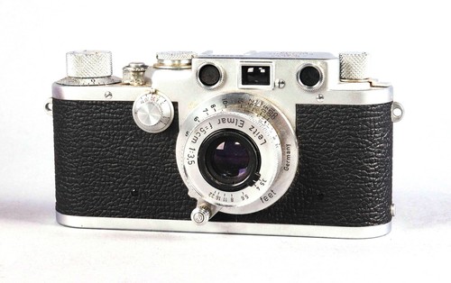Leica IIIf Viewfinder 35mm camera, SN 609854 c 1951-52, 50 mm, f 3.5 Leitz Elmar