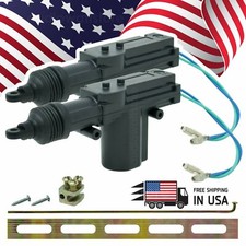 2pcs Universal 2 Wires 12v Car Auto Motor Heavy Duty Power Door Lock Actuator 2pcs Universal 2 Wires 12v Car Auto Motor Heavy Duty Power Door Lock Actuator
