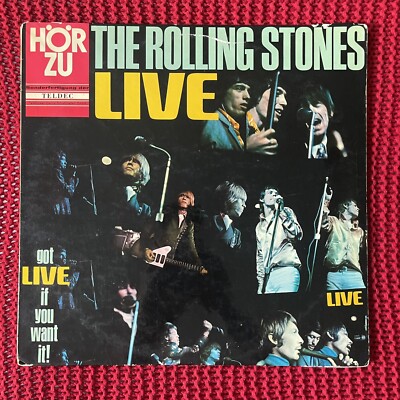 ROLLING STONES Got LIVE if You want it   GERMAN HörZU 1966 Original Vinyl