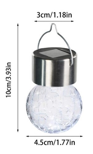 Solar Outdoor Lights, Solar Hanging Lights - Picture 2 of 3
