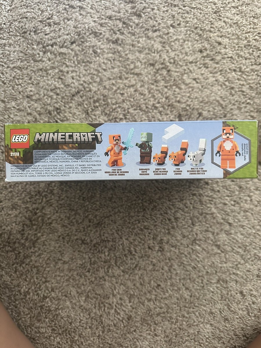 LEGO 21178 Minecraft The Fox Lodge 193pcs New | eBay