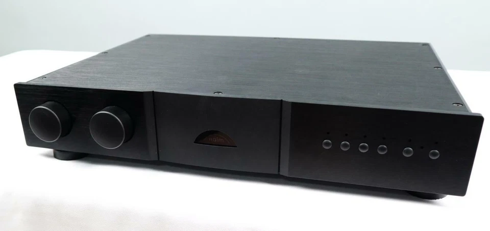 Gabinete amplificador pré-amplificador chassi alumínio completo 430x70x308MM para circuito Naim - Imagem 3 de 4