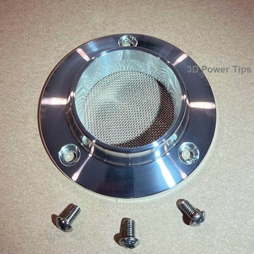 SUKUKI 2D EXHAUST TIP DRZ 250 DR-Z400 S E SM KLX 400 w/ SPARK ARRESTOR SCREEN - Picture 6 of 11