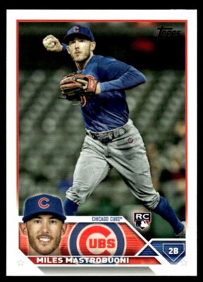 Miles Mastrobuoni 2023 Topps Series 2 Two Rookie Card RC #592 Chicago Cubs
