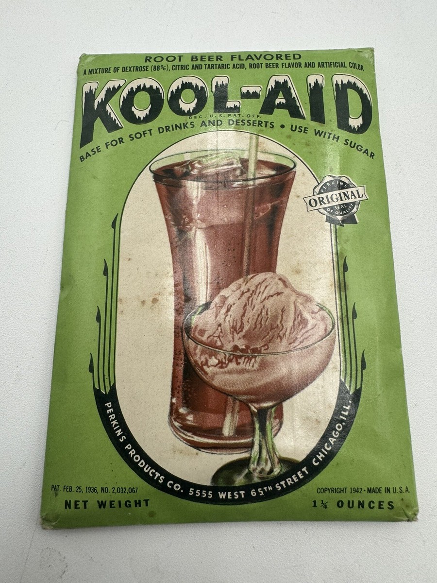 Vintage 1930s Kool-Aid Root Beer Flavor Packet NOS | eBay